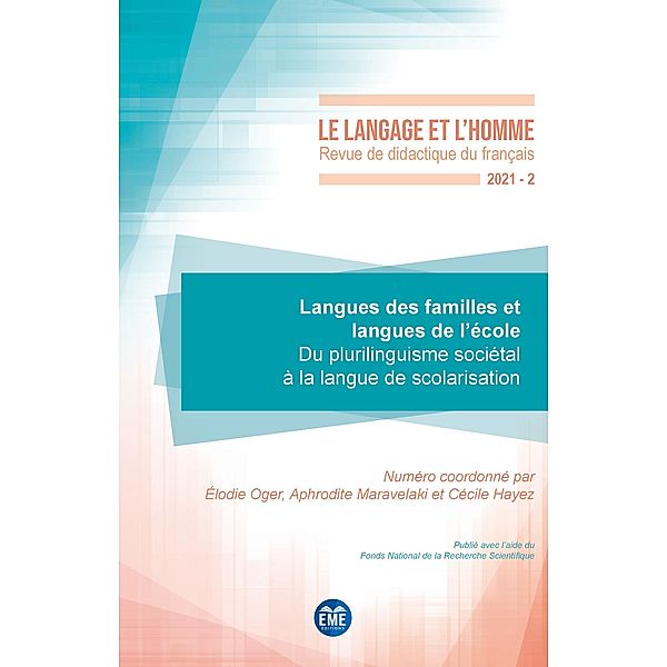 Langues des familles et langues de l'école, Oger, Maravelaki, Hayez