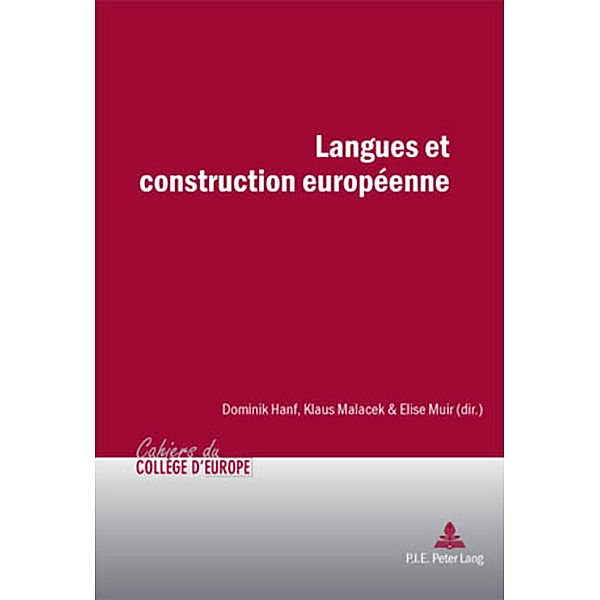 Langues et construction européenne