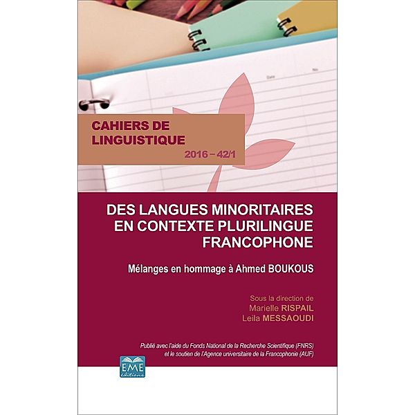 Langues minoritaires en contexte plurilingue francophone, Marielle Rispail, Leila Messaoudi