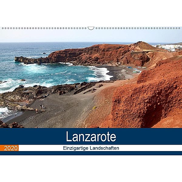 Lanzarote - Einzigartige Landschaften (Wandkalender 2020 DIN A2 quer), Jakob Otto