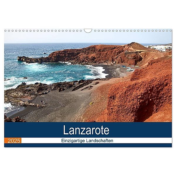 Lanzarote - Einzigartige Landschaften (Wandkalender 2025 DIN A3 quer), CALVENDO Monatskalender, Calvendo, Jakob Otto