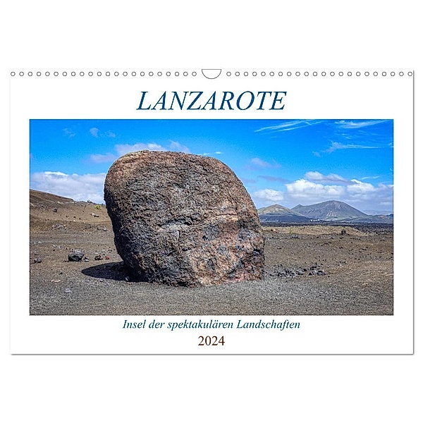 Lanzarote - Insel der spektakulären Landschaften (Wandkalender 2024 DIN A3 quer), CALVENDO Monatskalender, Peter Balan