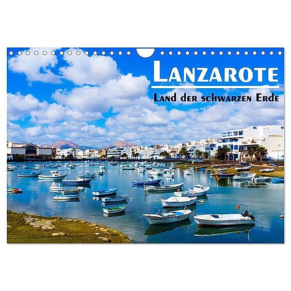 Lanzarote - Land der schwarzen Erde (Wandkalender 2025 DIN A4 quer), CALVENDO Monatskalender, Calvendo, VogtArt