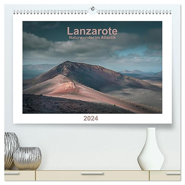 Lanzarote - Naturwunder im Atlantik (hochwertiger Premium Wandkalender 2024 DIN A2 quer), Kunstdruck in Hochglanz, ©Alexandre Pache