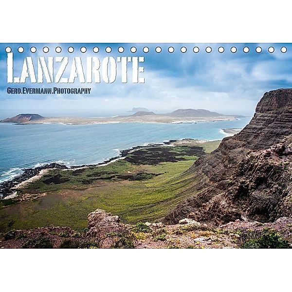Lanzarote (Tischkalender 2017 DIN A5 quer), Gerd Evermann, Gerd Evermann Photography