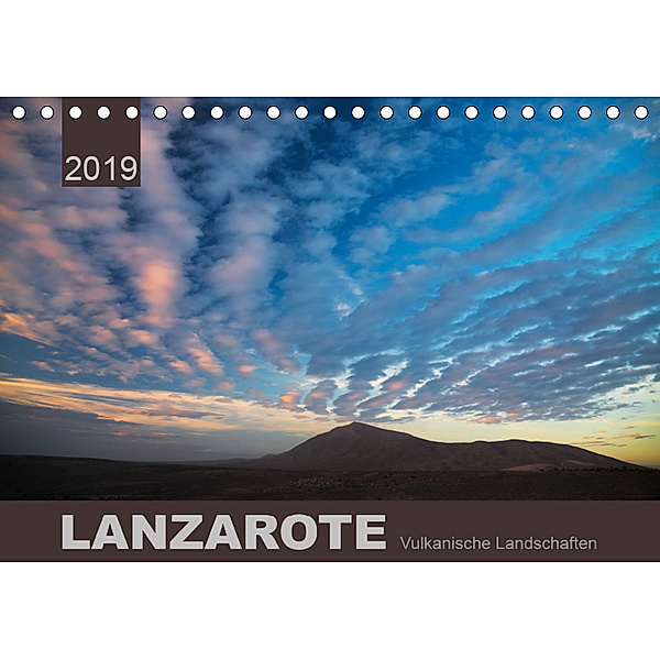 LANZAROTE Vulkanische Landschaften (Tischkalender 2019 DIN A5 quer), Lucyna Koch