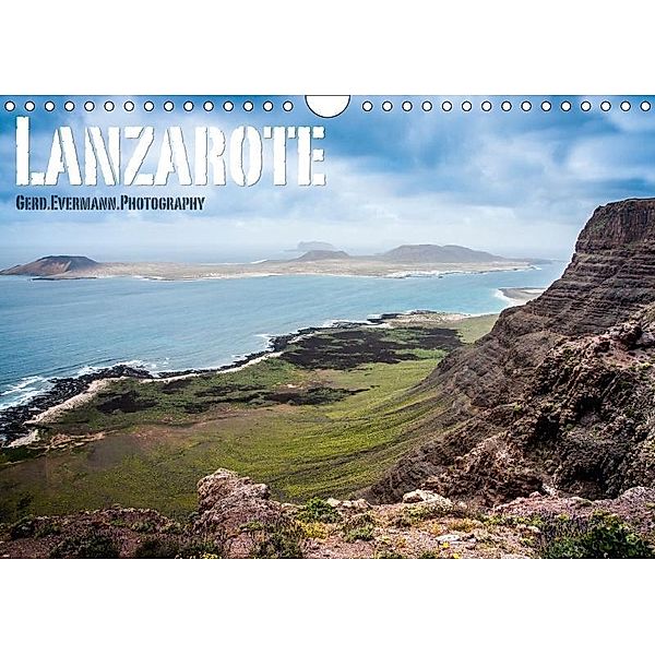 Lanzarote (Wandkalender 2017 DIN A4 quer), Gerd Evermann