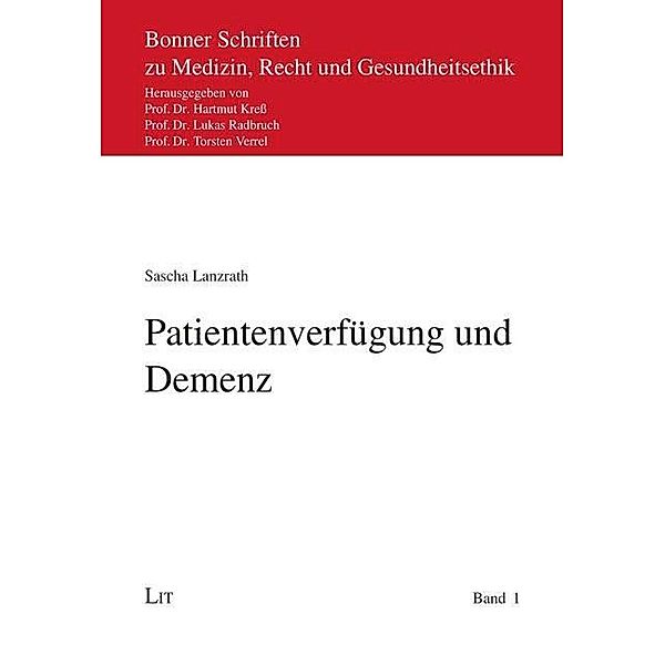 Lanzrath, S: Patientenverfügung und Demenz, Sascha Lanzrath