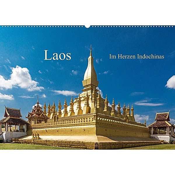 Laos - Im Herzen Indochinas (Wandkalender 2023 DIN A2 quer), Harry Müller