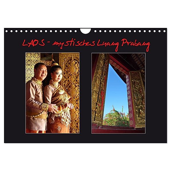 LAOS - mystisches Luang Prabang (Wandkalender 2024 DIN A4 quer), CALVENDO Monatskalender, Uwe Affeldt