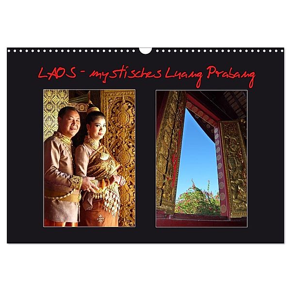 LAOS - mystisches Luang Prabang (Wandkalender 2024 DIN A3 quer), CALVENDO Monatskalender, Uwe Affeldt