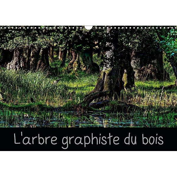 L'arbre graphiste du bois (Calendrier mural 2021 DIN A3 horizontal), Michel Angot