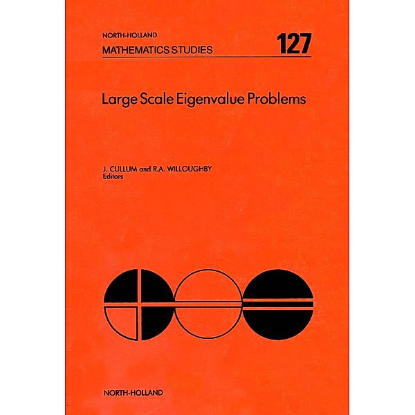 Large Scale Eigenvalue Problems