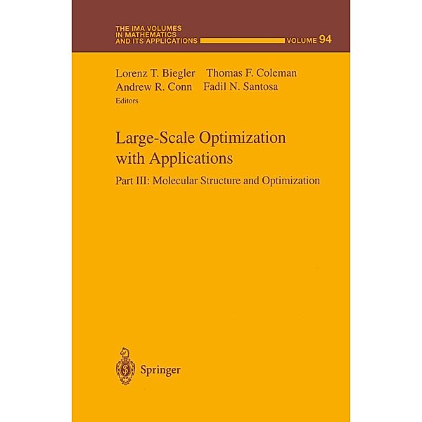 Large-Scale Optimization with Applications / The IMA Volumes in Mathematics and its Applications Bd.94