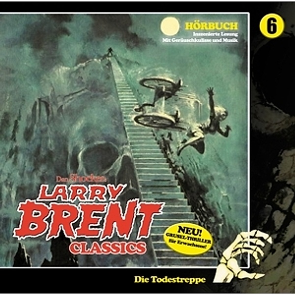 Larry Brent Classics - Die Todestreppe, 2 Audio-CD, Larry Brent Classics