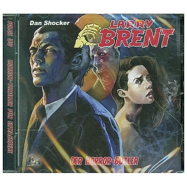 Larry Brent - Der Horror Butler,2 Audio-CD, Larry Brent