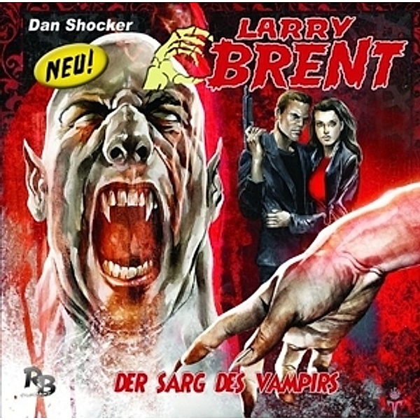 Larry Brent - Der Sarg des Vampirs, 1 Audio-CD, Dan Shocker