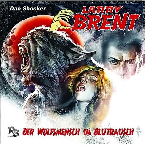 Larry Brent - Der Wolfsmensch im Blutrausch, 1 Audio-CD, Dan Shocker