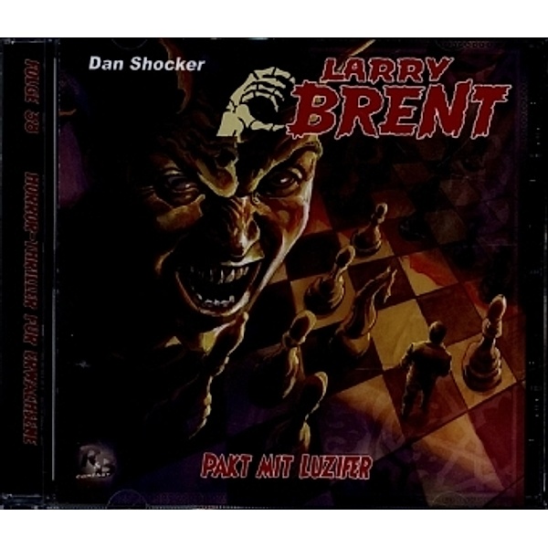 Larry Brent - Pakt mit Luzifer, 2 Audio-CD, Larry Brent