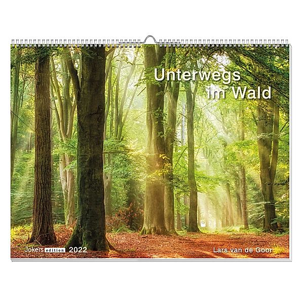 Lars van de Goor, Unterwegs im Wald Kalender 2022