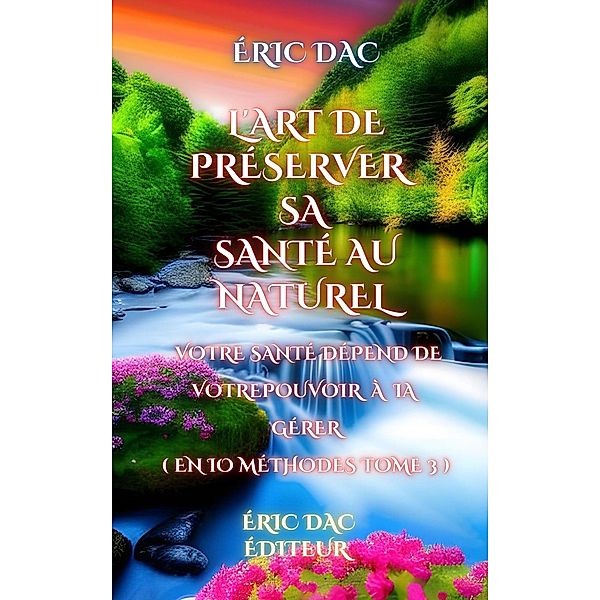 L'art de préserver sa santé au naturel ( tome 3 ) / La santé au naturel, Eric Dac