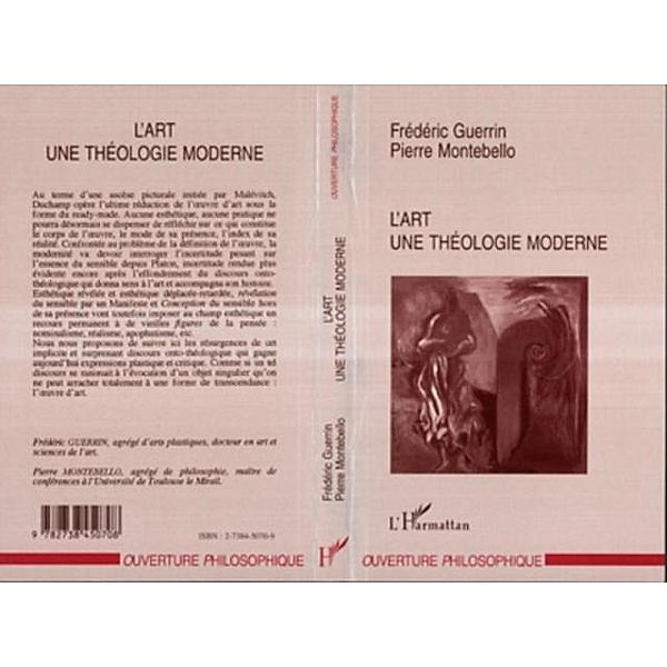 L'ART, UNE THEOLOGIE MODERNE / Hors-collection, Frederic Guerrin