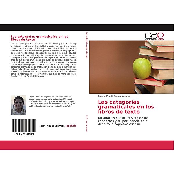 Las categorías gramaticales en los libros de texto, Glenda Zoé Lizárraga Navarro
