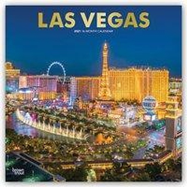 Las Vegas 2021 - 16-Monatskalender, BrownTrout Publisher