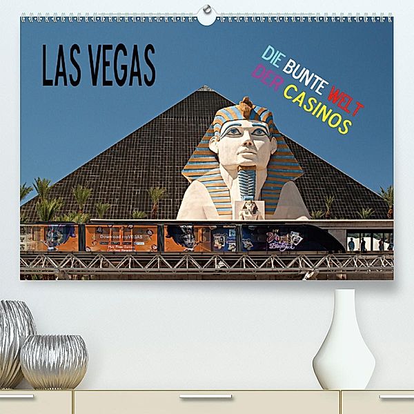 Las Vegas - Die bunte Welt der Casinos (Premium-Kalender 2020 DIN A2 quer), Christian Hallweger