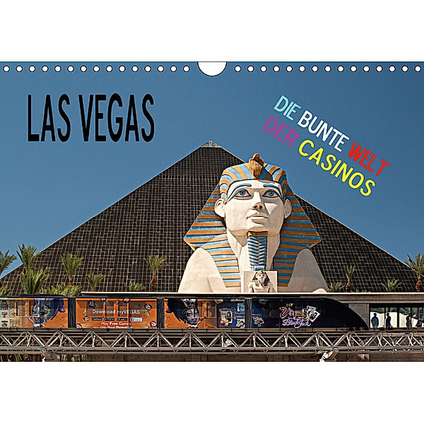 Las Vegas - Die bunte Welt der Casinos (Wandkalender 2019 DIN A4 quer), Christian Hallweger