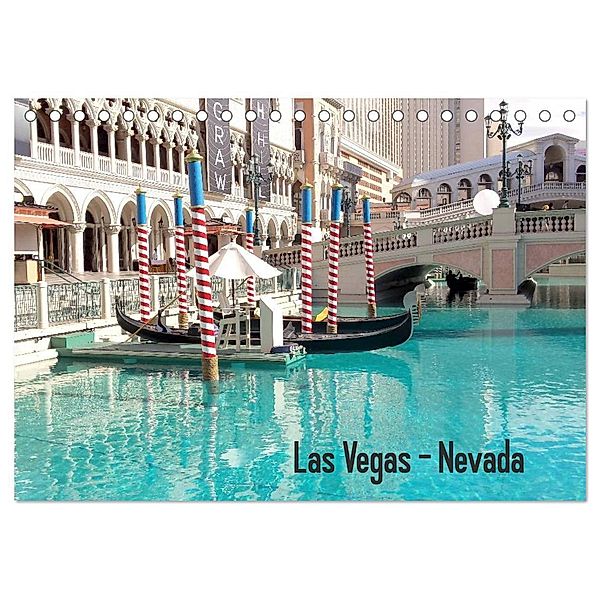 Las Vegas - Nevada (Tischkalender 2024 DIN A5 quer), CALVENDO Monatskalender, Katrin Lantzsch