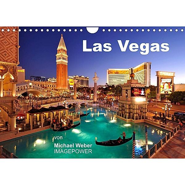 Las Vegas (Wandkalender 2023 DIN A4 quer), Michael Weber