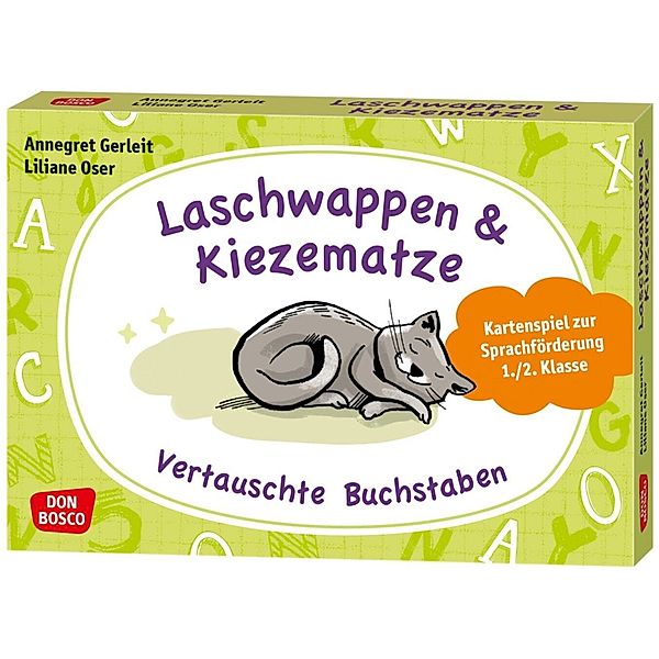 Laschwappen und Kiezematze. Vertauschte Buchstaben, Annegret Gerleit