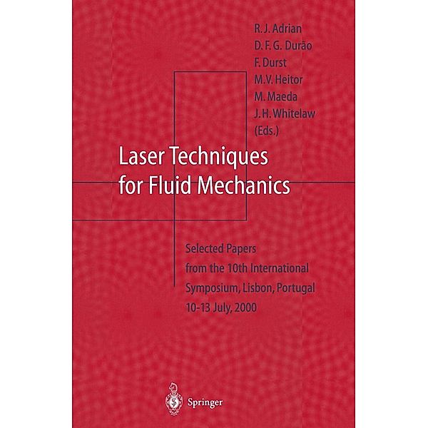 Laser Techniques for Fluid Mechanics