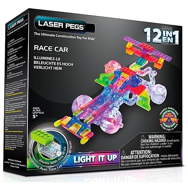 LaserPegs - 12 in 1 Race Car