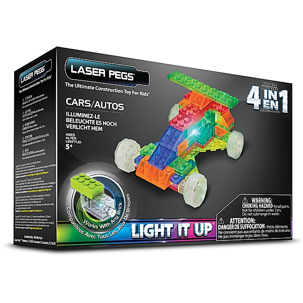 LaserPegs - 4 in 1 Cars
