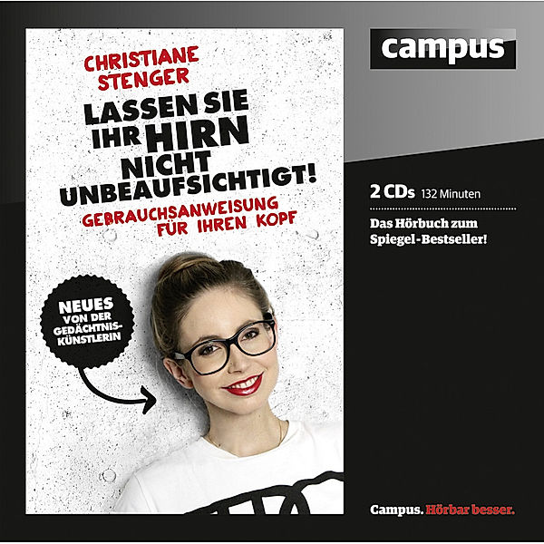 Lassen Sie Ihr Hirn nicht unbeaufsichtigt!,2 Audio-CDs, Christiane Stenger