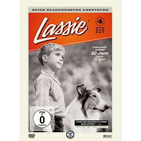 Lassie Box Nr. 5, 4 DVDs