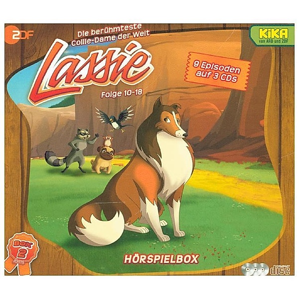 Lassie Hörspielbox.Box.2,3 Audio-CD, Lassie
