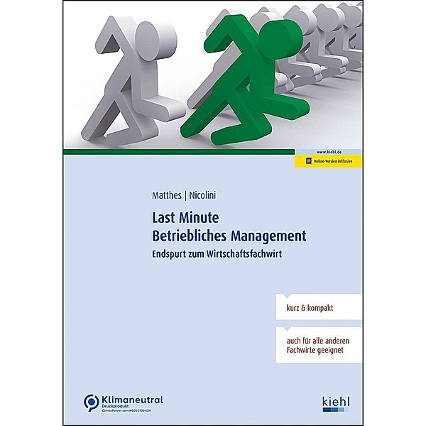 Last Minute Betriebliches Management, Sigrid Matthes, Hans J. Dr. Nicolini