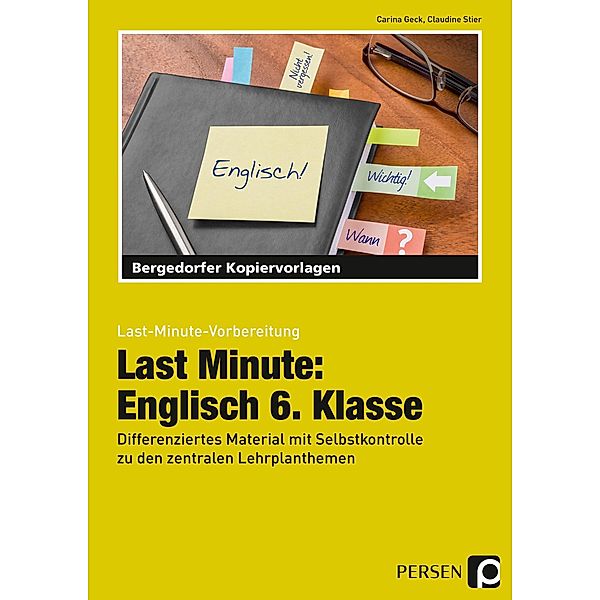 Last Minute: Englisch 6. Klasse, m. CD-ROM, Carina Geck, Claudine Stier