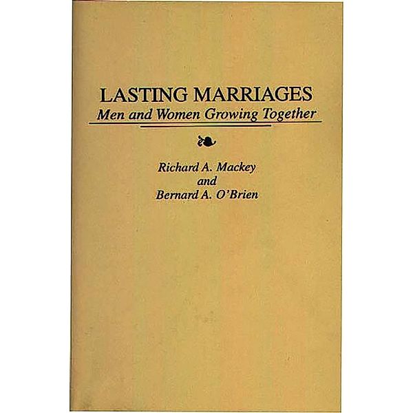 Lasting Marriages, Richard Mackey, Bernard O'Brien