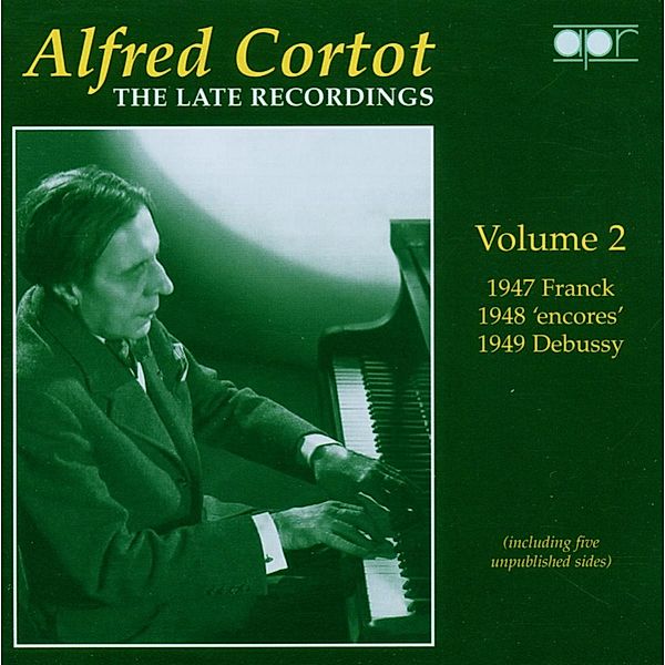 Late Recordings Vol. 2, Alfred Cortot