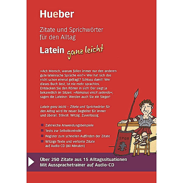 Latein Ganz Leicht Zitate Und Sprichworter Fur Den Alltag M Audio Cd Buch
