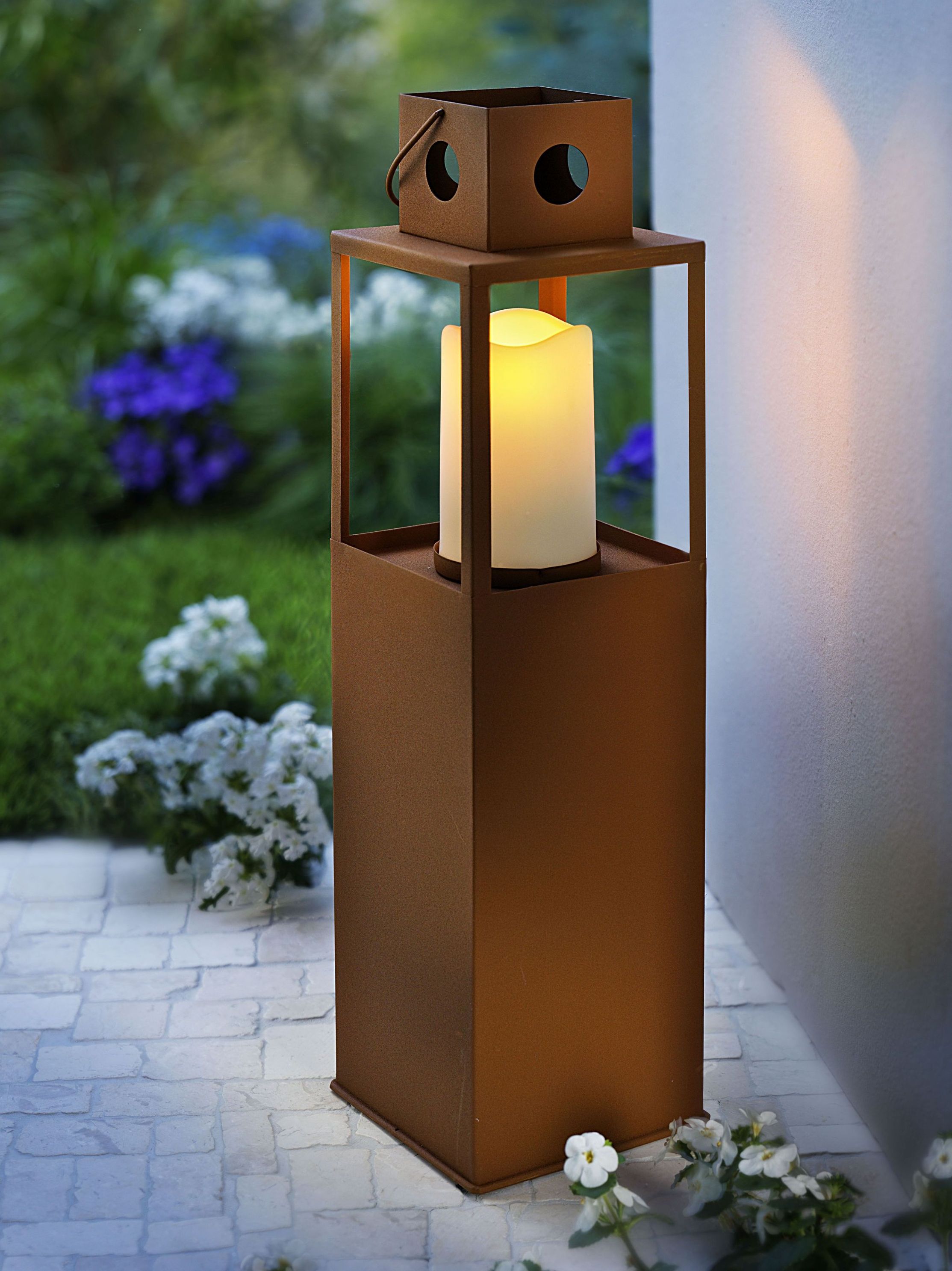 Laterne Lykta inkl. LED-Kerze, 50cm bestellen | Weltbild.de