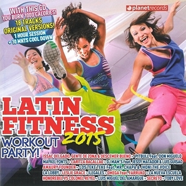 Latin Fitness Workout Party 2015, Diverse Interpreten