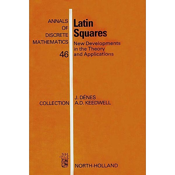 Latin Squares, József Dénes, A. Donald Keedwell