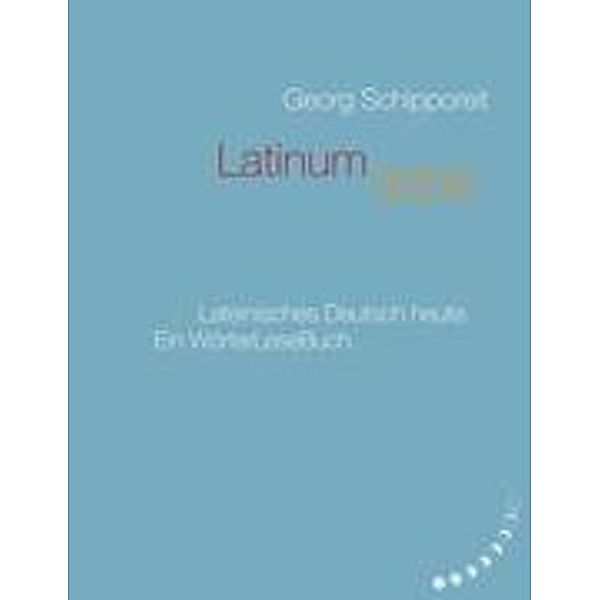 Latinum 3000, Georg Schipporeit