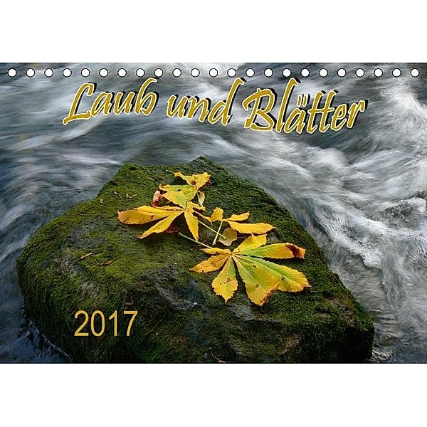 Laub und Blätter 2017 (Tischkalender 2017 DIN A5 quer), Bildagentur Geduldig