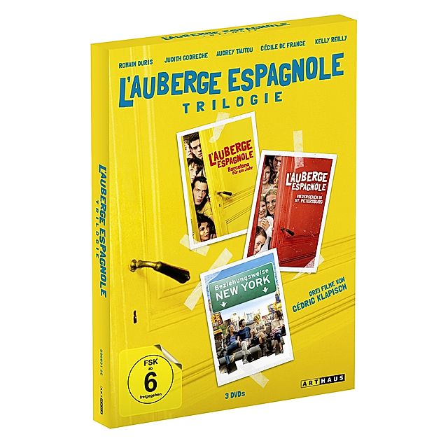 L'Auberge Espagnole - 2 DVD - Romain Duris - Cecile Of France - Judith  Godrèche